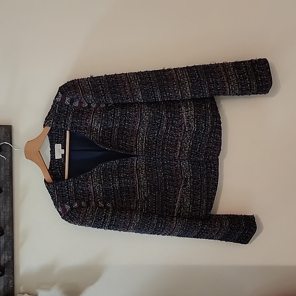 Women's LOFT cropped blazer - size 12